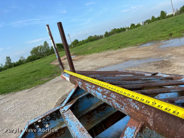 image for item EO4203 1981 Shop Built pole trailer