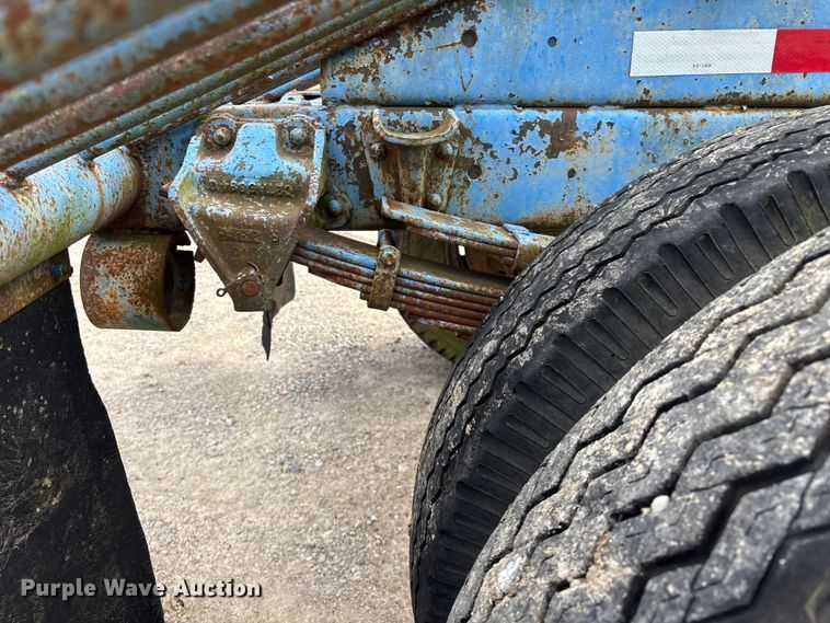 image for item EO4203 1981 Shop Built pole trailer