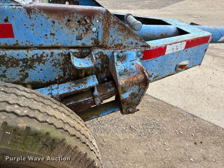image for item EO4203 1981 Shop Built pole trailer