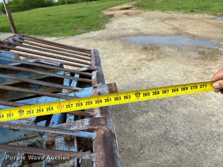 image for item EO4203 1981 Shop Built pole trailer