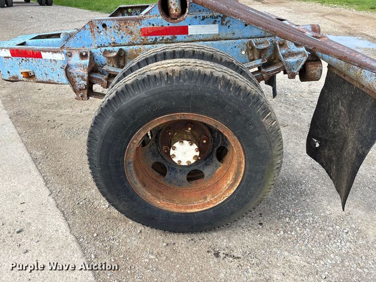 image for item EO4203 1981 Shop Built pole trailer