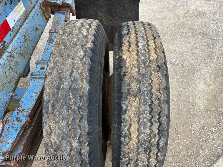 image for item EO4203 1981 Shop Built pole trailer