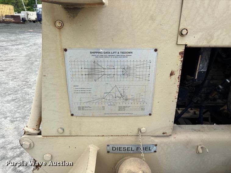 image for item EO4205 1981 Case M4K forklift
