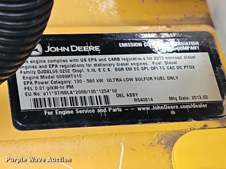 image for item EO7245 2013 John Deere 350G LC excavator