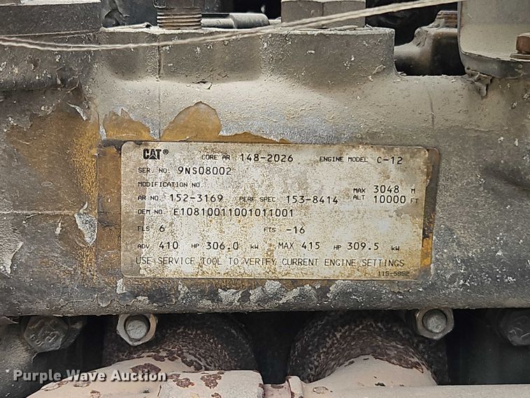 image for item EO7256 1998 Kenworth T600 dump truck