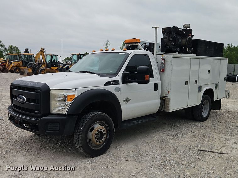 image for item EO7259 2012 Ford F550 Super Duty utility / service truck