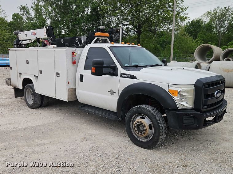 image for item EO7259 2012 Ford F550 Super Duty utility / service truck