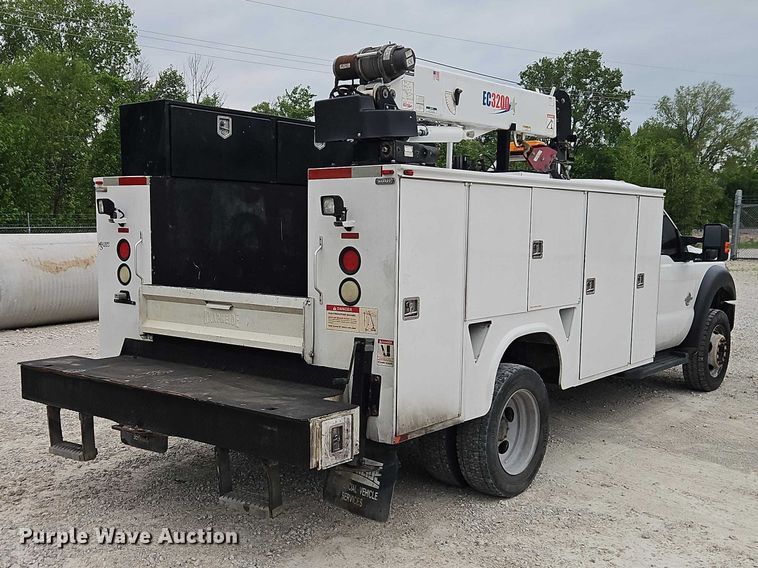 image for item EO7259 2012 Ford F550 Super Duty utility / service truck