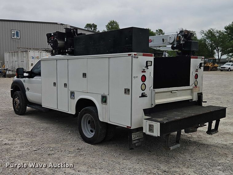 image for item EO7259 2012 Ford F550 Super Duty utility / service truck