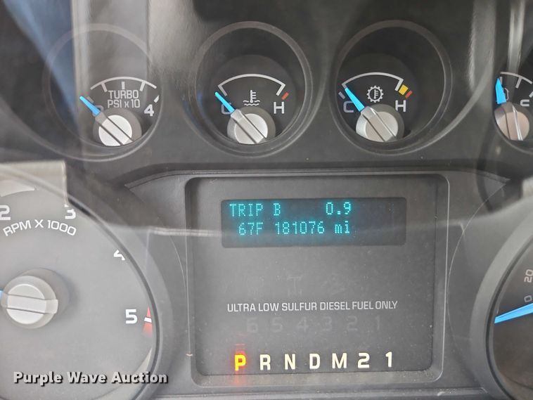 image for item EO7259 2012 Ford F550 Super Duty utility / service truck