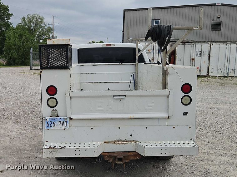 image for item EO7260 2014 Ford F250 Super Duty XL Crew Cab utility bed pickup truck