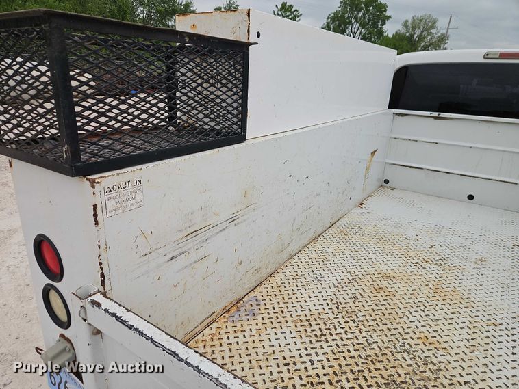 image for item EO7260 2014 Ford F250 Super Duty XL Crew Cab utility bed pickup truck