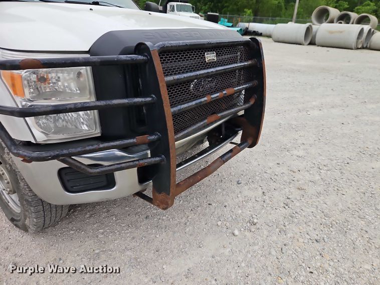 image for item EO7261 2012 Ford F250 Super Duty Crew Cab utility bed pickup truck