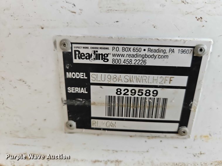 image for item EO7261 2012 Ford F250 Super Duty Crew Cab utility bed pickup truck