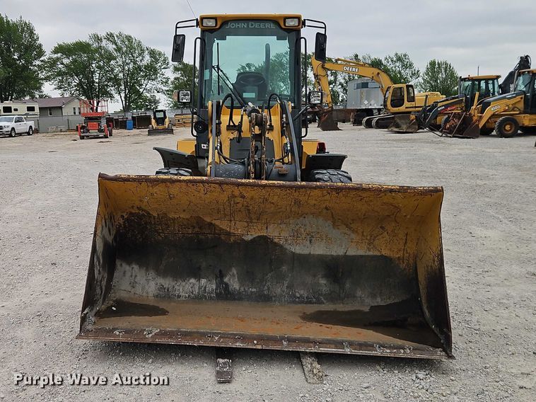 image for item EO7262 2015 John Deere 324K wheel loader