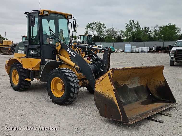 image for item EO7262 2015 John Deere 324K wheel loader