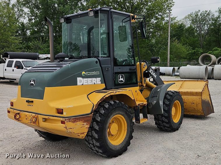 image for item EO7262 2015 John Deere 324K wheel loader