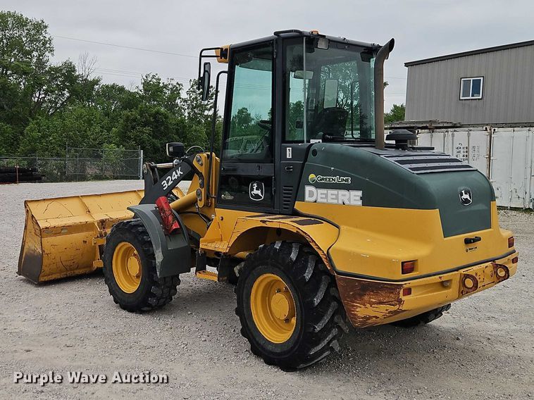 image for item EO7262 2015 John Deere 324K wheel loader
