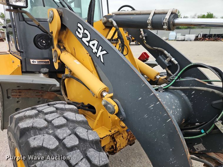 image for item EO7262 2015 John Deere 324K wheel loader