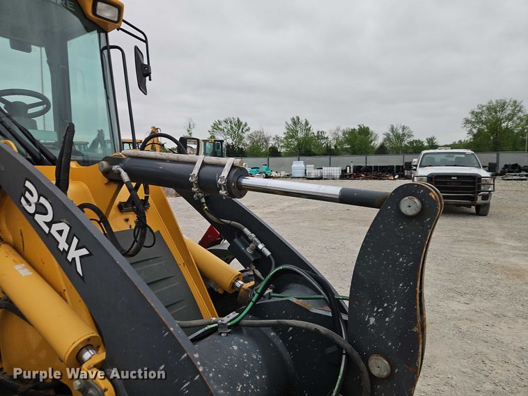 image for item EO7262 2015 John Deere 324K wheel loader