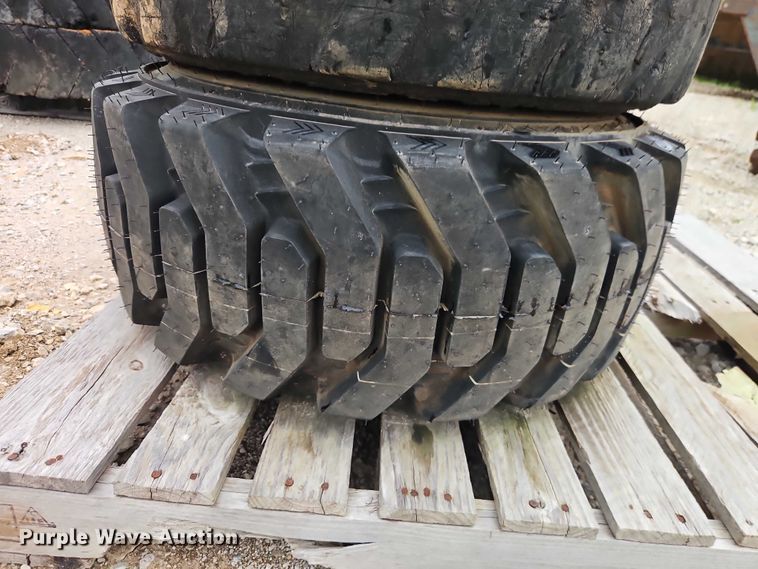 image for item EO7269 (3) 12-16.5 tires and wheels