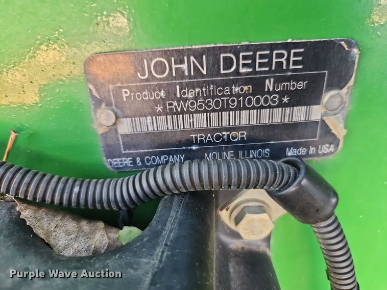 image for item EO7289 2009 John Deere 9530T tractor