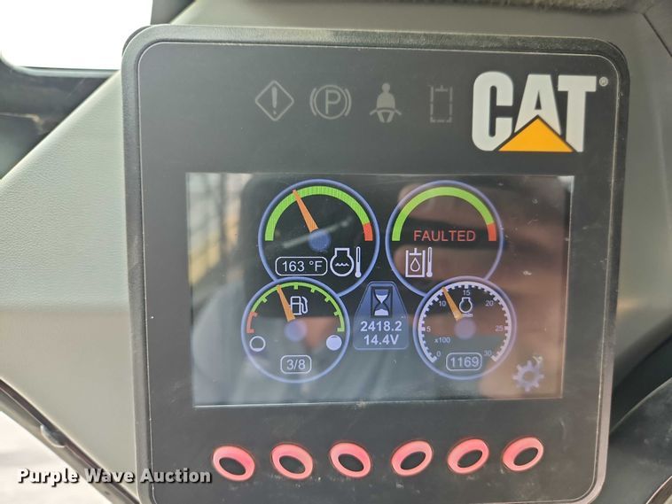 image for item EO7295 2016 Caterpillar 236D skid steer loader