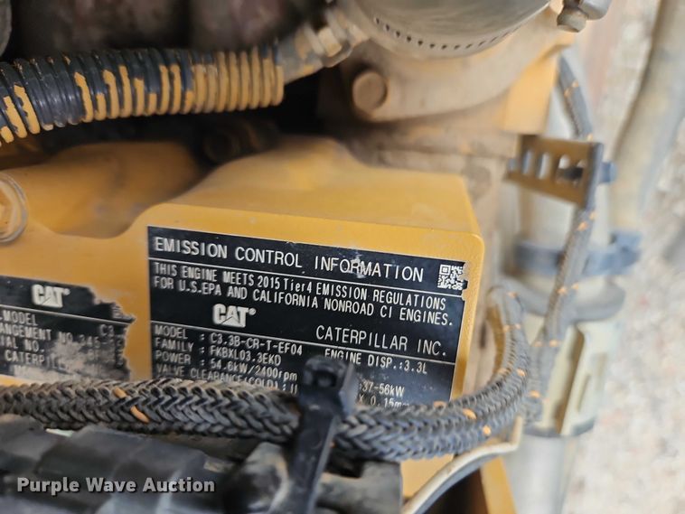 image for item EO7295 2016 Caterpillar 236D skid steer loader