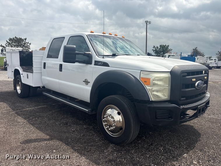 image for item EQ1458 2011 Ford F550 Super Duty  Crew Cab utility / service truck