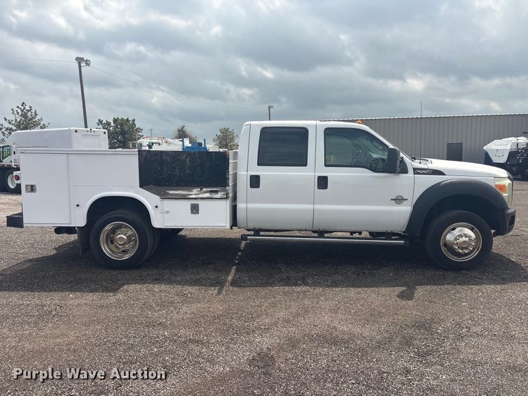 image for item EQ1458 2011 Ford F550 Super Duty  Crew Cab utility / service truck