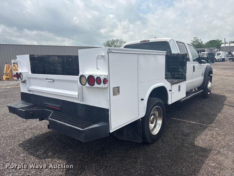 image for item EQ1458 2011 Ford F550 Super Duty  Crew Cab utility / service truck