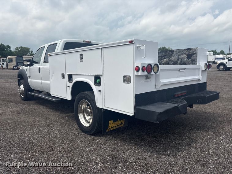 image for item EQ1458 2011 Ford F550 Super Duty  Crew Cab utility / service truck