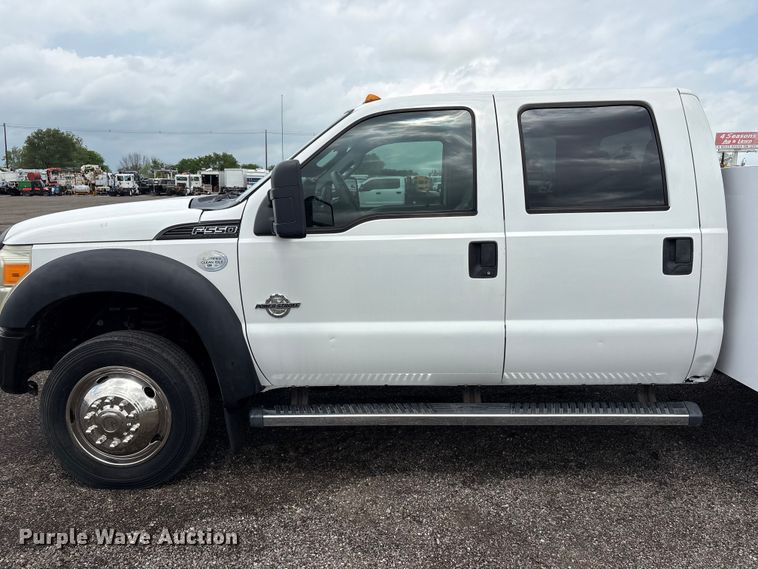 image for item EQ1458 2011 Ford F550 Super Duty  Crew Cab utility / service truck