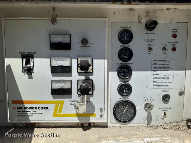 image for item ER0462 Multiquip DCA445SSIUII generator