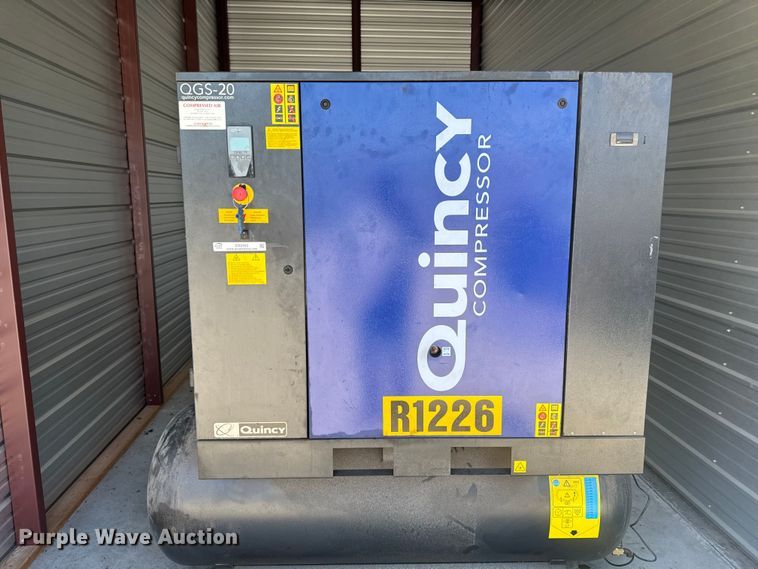 image for item ER0463 2018 Quincy QGS-20 air compressor