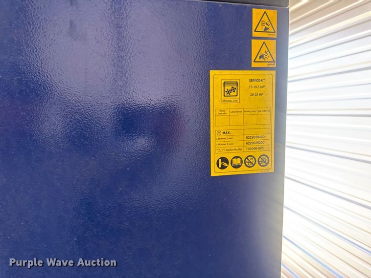 image for item ER0463 2018 Quincy QGS-20 air compressor