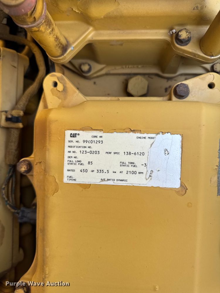 image for item ER0468 1996 Caterpillar 834B wheeled dozer