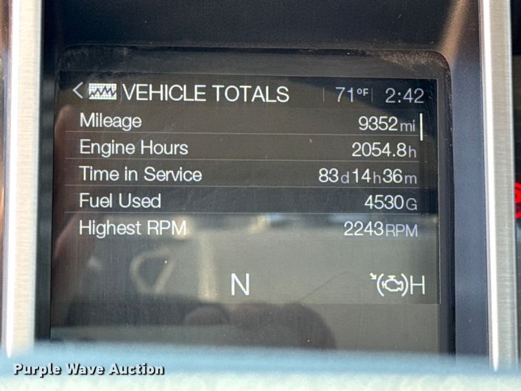 image for item ES5979 2023 Mack Granite hydrovac truck