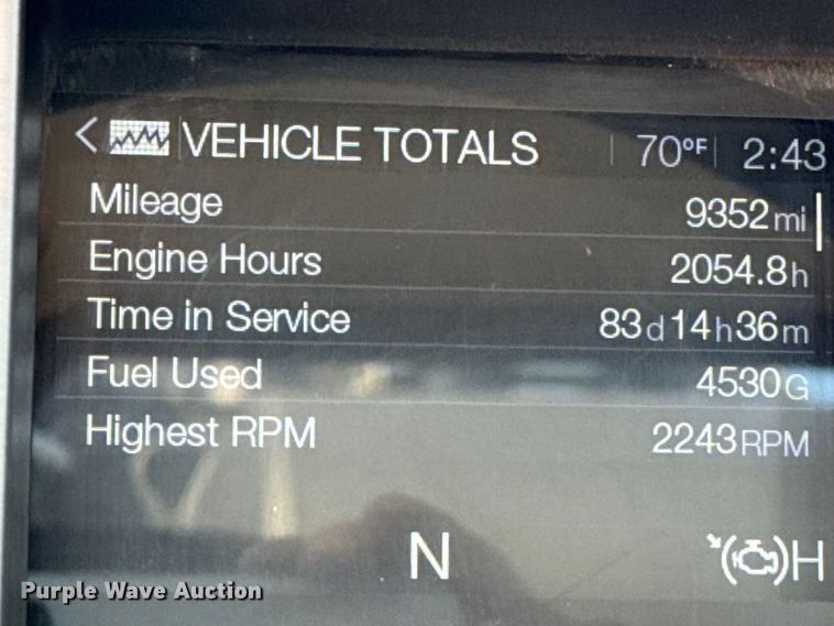 image for item ES5979 2023 Mack Granite hydrovac truck