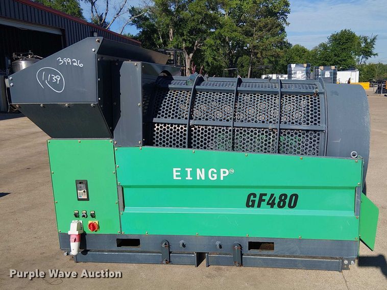 image for item ES8803 Erie Industries GF480 trommel screen
