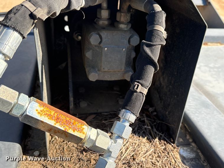 image for item ES8811 Wolverine skid steer brush mower