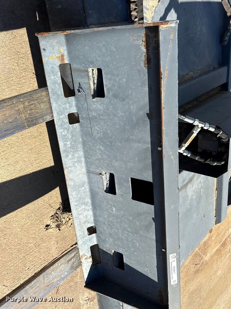 image for item ES8811 Wolverine skid steer brush mower