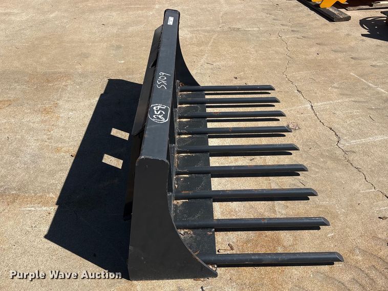 image for item ES8812 2025 Wolverine MF-13-63W skid steer root rake