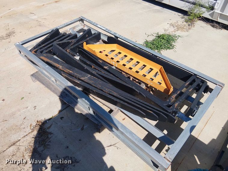 image for item ES8813 (5) sets of skid steer forks