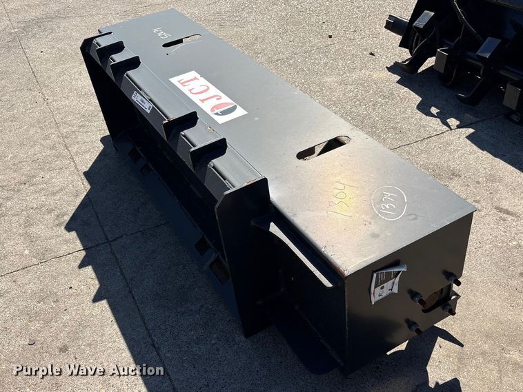 image for item ES8814 JCT skid steer tiller