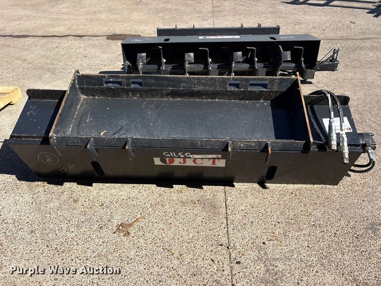 image for item ES8815 JCT skid steer tiller