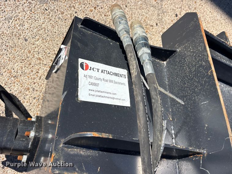 image for item ES8815 JCT skid steer tiller