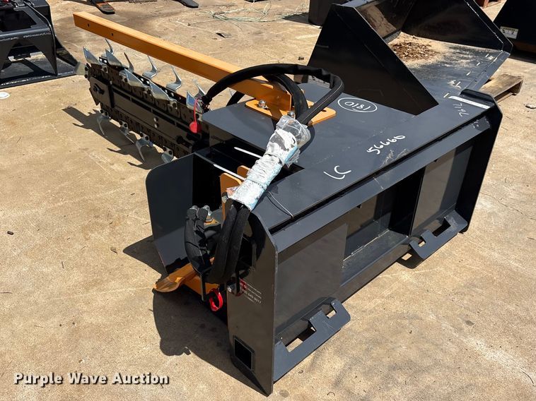 image for item ES8826 2025 Wolverine TCR-12-48H skid steer trencher