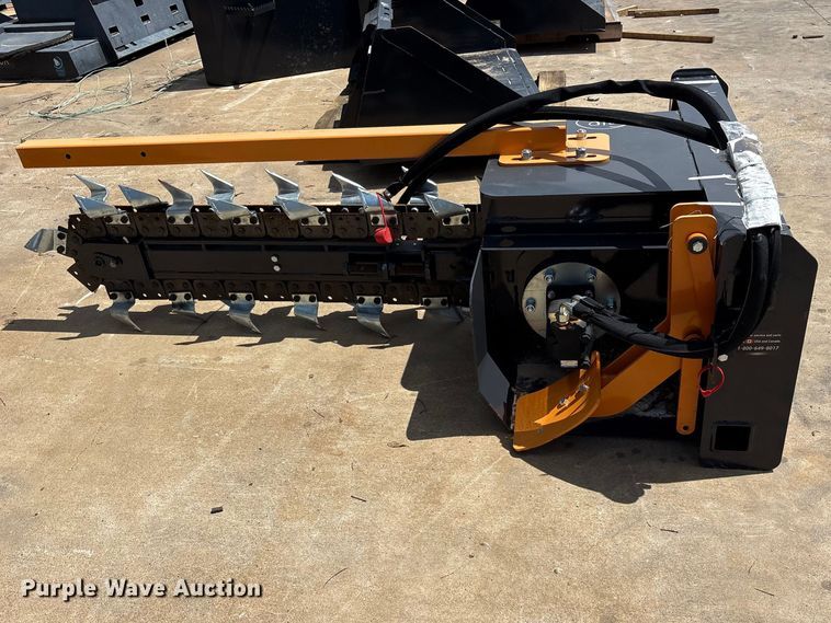 image for item ES8826 2025 Wolverine TCR-12-48H skid steer trencher