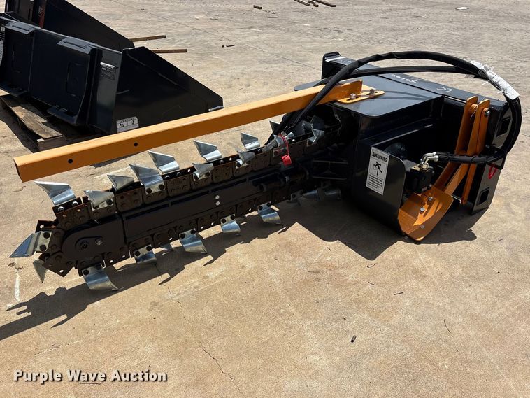 image for item ES8826 2025 Wolverine TCR-12-48H skid steer trencher